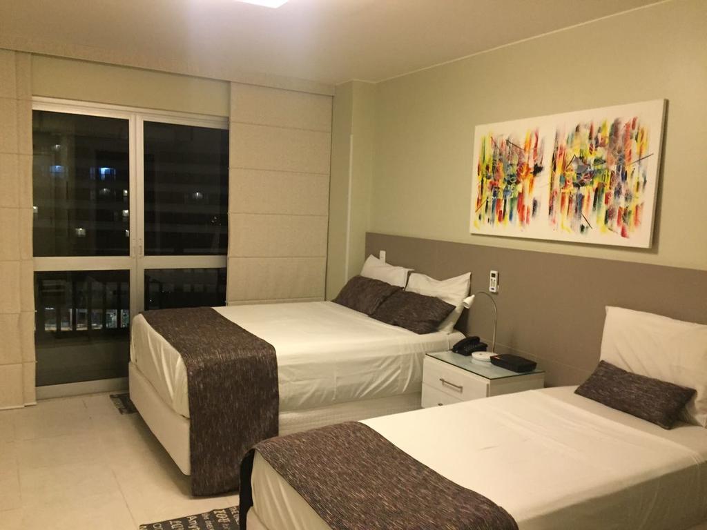 Flat Fusion Setor Hoteleiro Norte Com Servico Diario De Limpeza 4*
